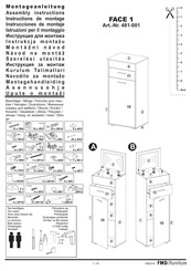 FMD Furniture FACE 1 481-001 Guia De Instalacion