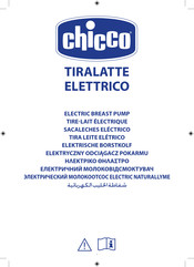 Chicco TIRALATTE ELETTRICO Manual De Instrucciones