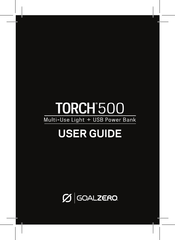 GOAL ZERO TORCH 500 Manual Del Usuario