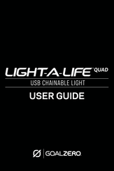 GOAL ZERO LIGHT-A-LIFE QUAD Manual De Instrucciones