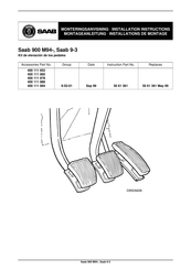 Saab 400 111 852 Instrucciones De Montaje