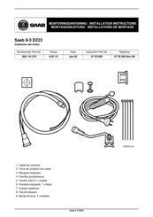 Saab 400 110 375 Instrucciones De Montaje