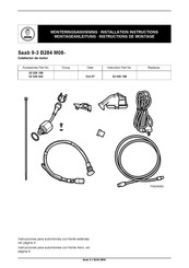 Saab 32 026 242 Instrucciones De Montaje