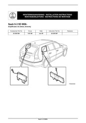 Saab 32 025 554 Instrucciones De Montaje