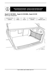 Saab 12 804 870 Instrucciones De Montaje