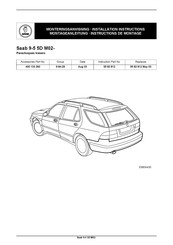 Saab 400 133 260 Instrucciones De Montaje