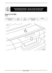 Saab 12 833 679 Instrucciones De Montaje