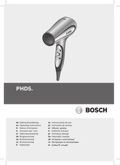 Bosch PHD5980 Instrucciones De Uso