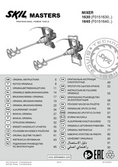 Skil MASTERS 1630 Manual Original