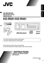 JVC KD-R501 Manual De Instrucciones