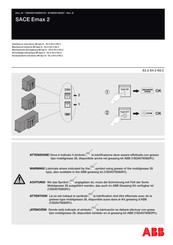 ABB SACE Emax 2 Guia Del Usuario