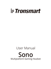 Tronsmart Sono Manual Del Usuario