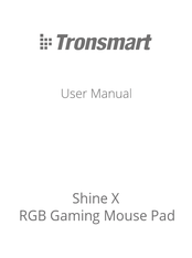 Tronsmart Shine X Manual Del Usuario