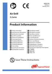 Ingersoll Rand 7LN3A44 Especificaciones Del Producto