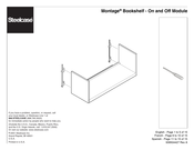 Steelcase Montage Bookshelf Instrucciones De Montaje