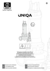 Zenit UNIQA Manual De Primera Instalación