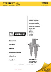 Vetus AIRVENT H Manual De Instrucciones