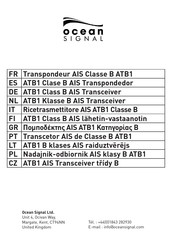 Ocean Signal ATB1 Clese B AIS Manual De Instrucciones