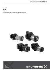 Grundfos CM 3 Manual De Instrucciones