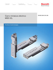 Bosch Rexroth MSC-EL-16 Manual Del Usuario