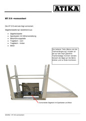 ATIKA HT 315 Manual Del Usuario