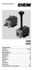 EHEIM Professionel 3 250 Instrucciones