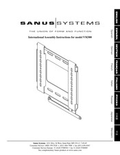 Sanus Systems VM300 Manual Del Usuario