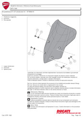 DUCATI Performance 97180021A Manual De Instrucciones