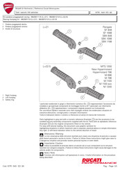 DUCATI Performance 96280121A Manual De Instrucciones