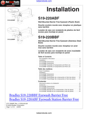 Bradley S19-220BBF Manual De Instalación