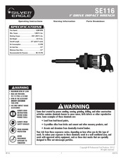 Silver Eagle SE116 Manual De Instrucciones