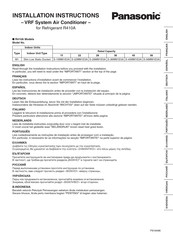 Panasonic S-15MM1E5A Instrucciones De Instalación