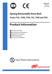 Ingersoll Rand 7SH Serie Especificaciones Del Producto