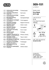 CRUZ Evo Rack E17-126 Instrucciones De Montaje