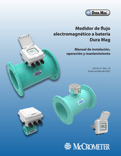 McCrometer Dura Mag Manual De Instalación, Operación Y Mantenimiento