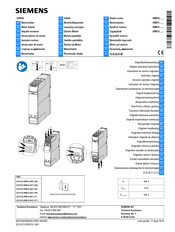 Siemens SIRIUS 3RM11 Serie Instructivo