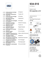 CRUZ 934-515 Instrucciones De Montaje