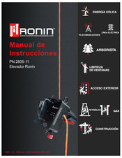 Ronin 3201-R Serie Manual De Instrucciones