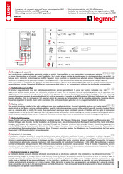 Legrand LEXIC 0046 78 Manual De Instrucciones