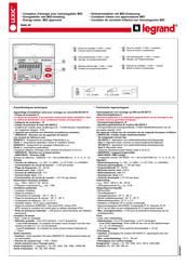 LEGRAND LEXIC 0046 85 Manual De Instrucciones