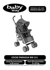 Baby way COCHE PARAGUA BW-111 Manual De Uso