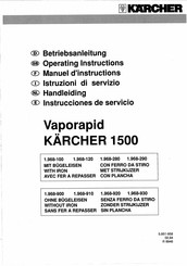Kärcher 1500 Instrucciones De Servicio
