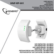 Gembird WNP-RP-001 Manual Del Usuario