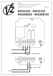 V2 RXP2S120 Manual De Instrucciones