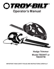 Troy-Bilt TB24HTB Manual Del Operador