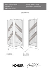 Kohler Jacob Delafon SERENITY E14P80-GA Manual De Instalación
