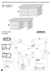 Delta Gartenholz 65006 Instrucciones De Montaje