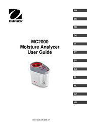 OHAUS MC2000 Manual De Instrucciones