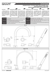 GRAFF 2391500 Instrucción De Montaje Y Servicio