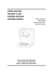 DeLonghi BAR41 Instrucciones Para El Uso